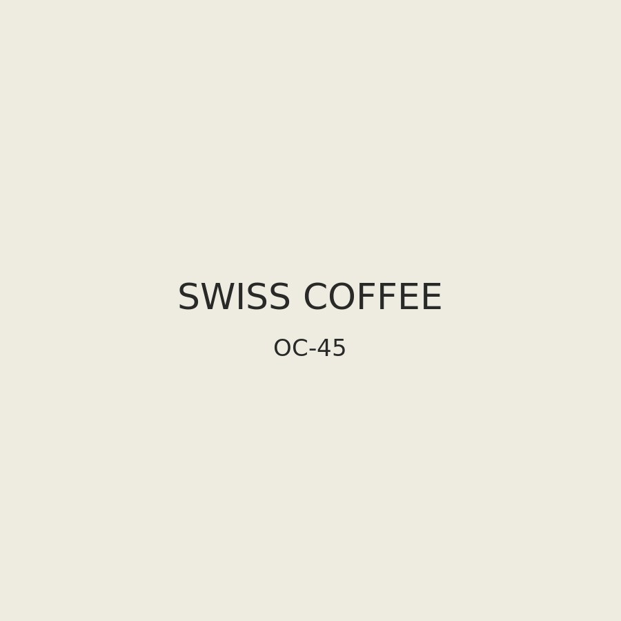 Swiss Coffee paint